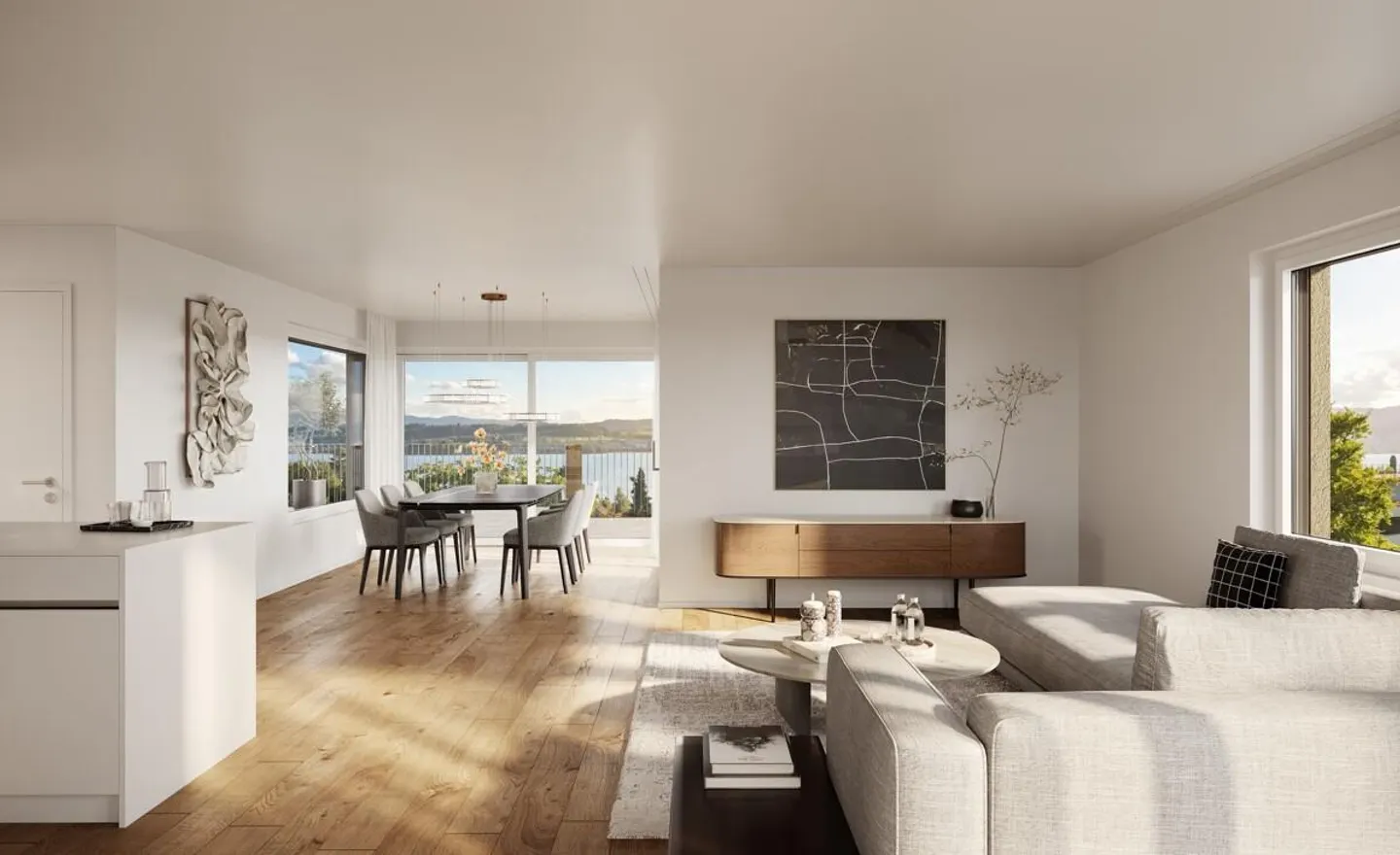 Exklusive Attika-Maisonette mit Seesicht - Foto 1 von 6