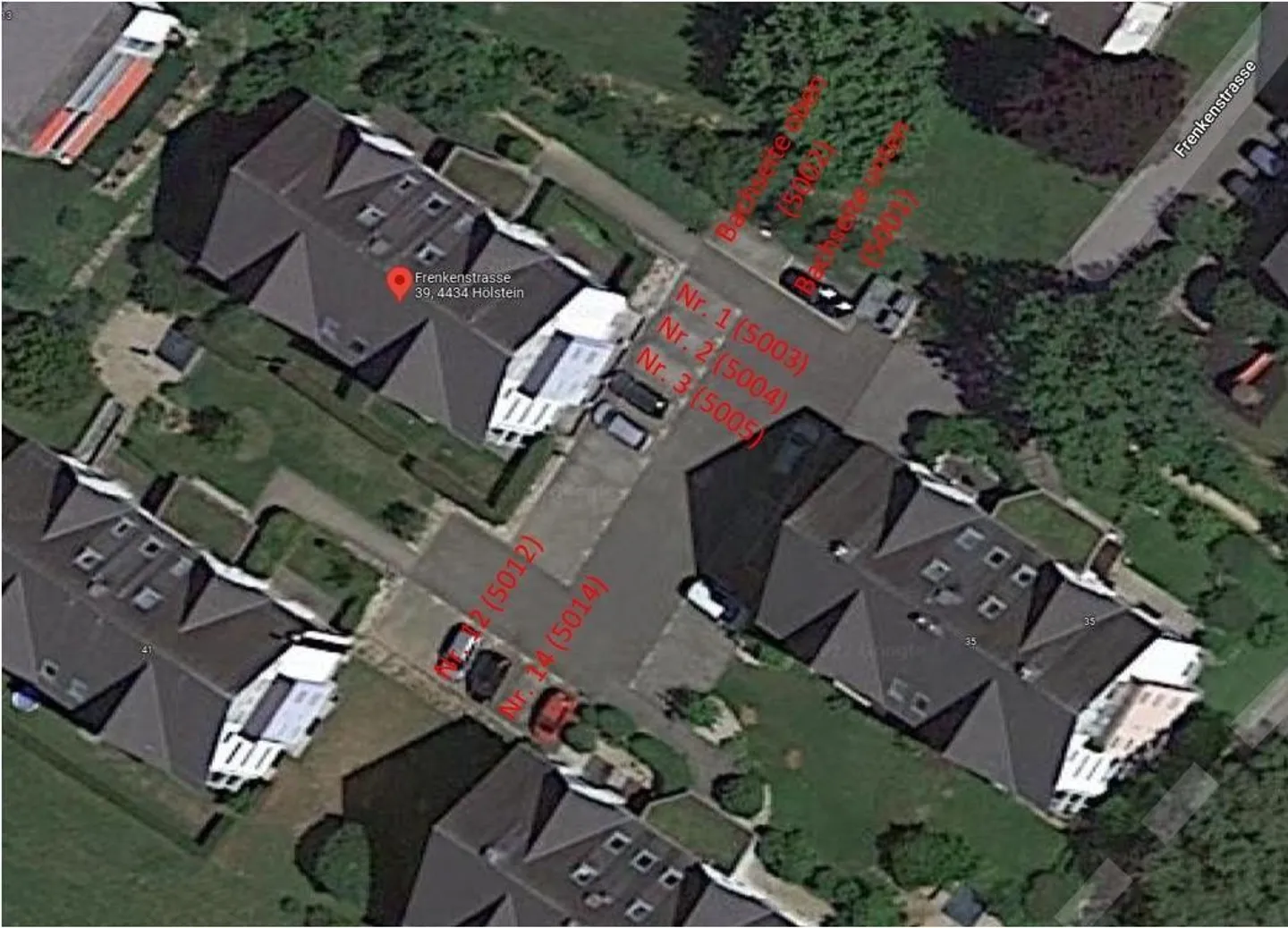 Place de parking extérieur à louer à Hölstein - Photo 2 sur 2