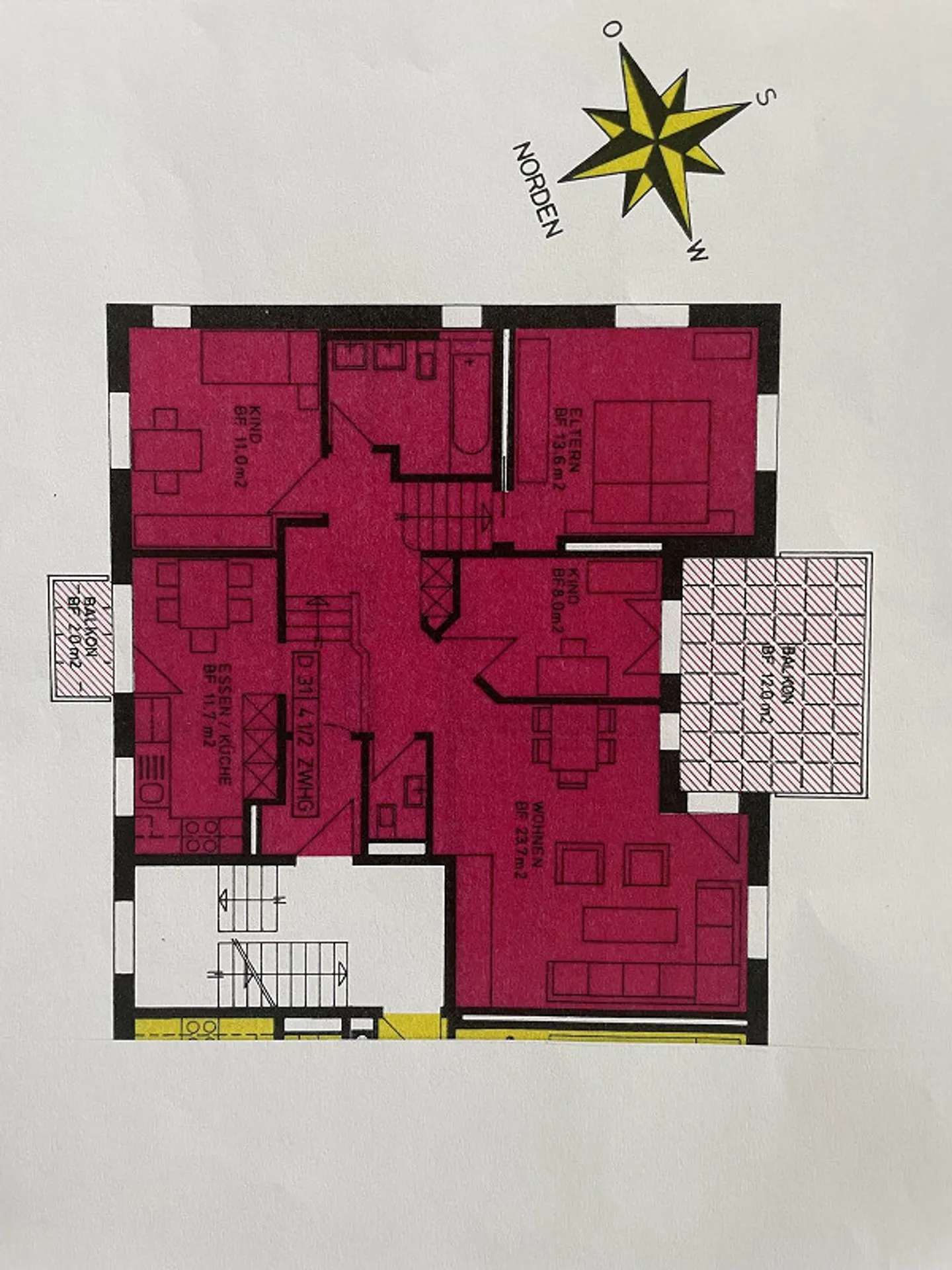 Spacious 4.5-room apartment in a quiet residential area in St. Georgen - Photo 15 of 15