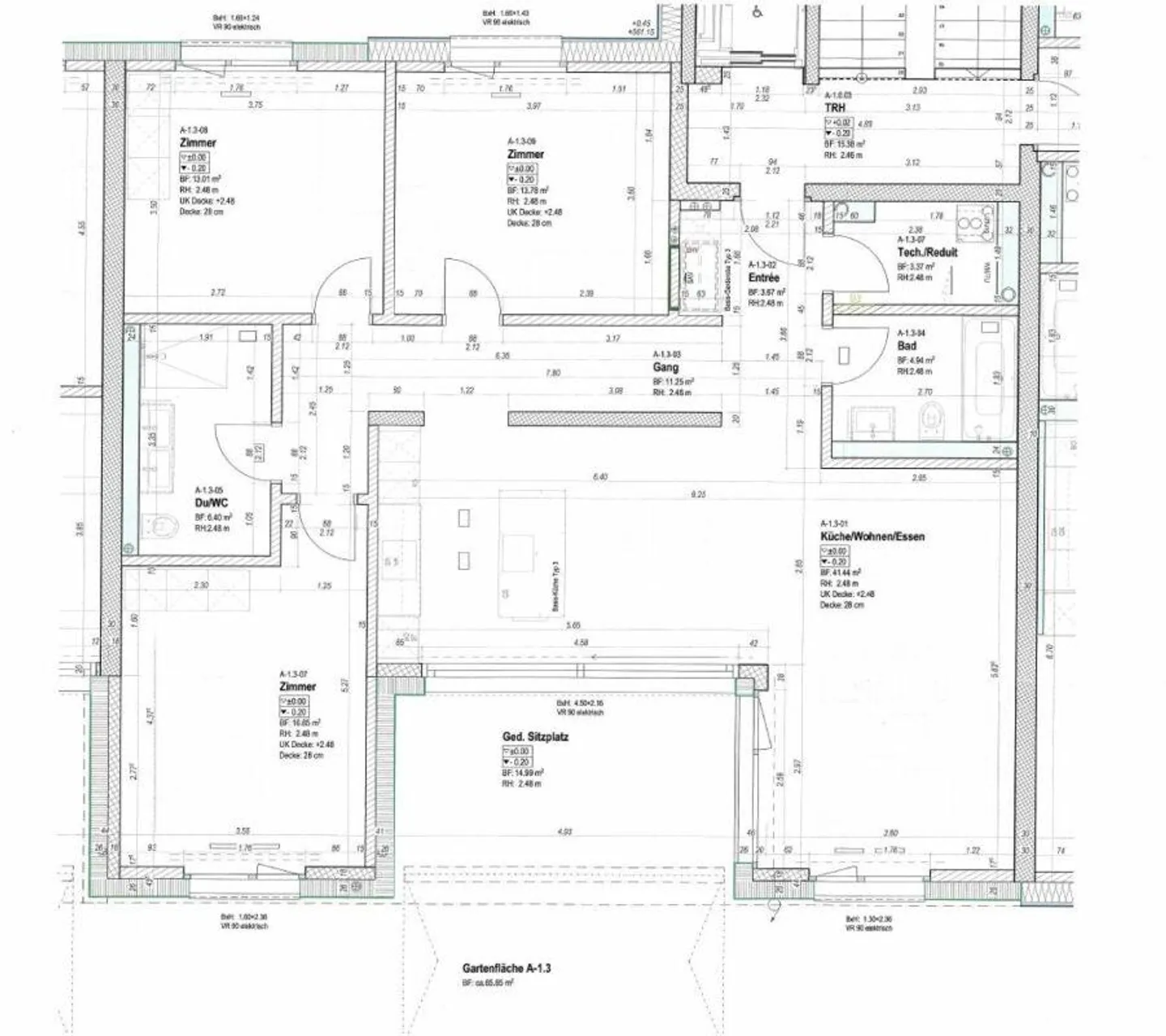 Newly built 4½ room garden apartment in an excellent location - Photo 8 of 8