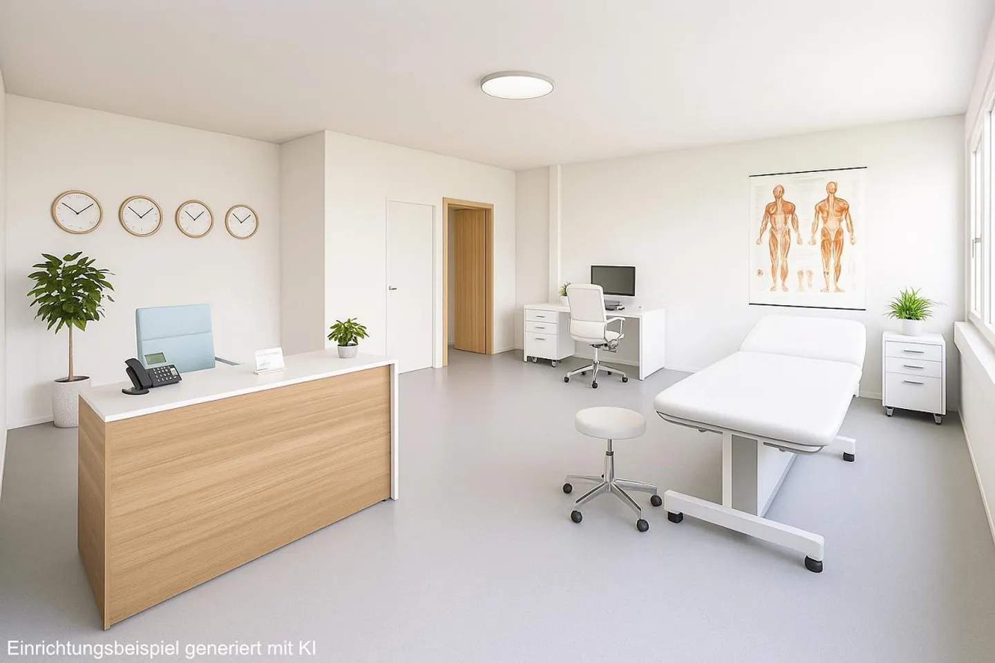 Studio/Praxis/Cosmetica/Beauty (con WC, doccia opzionale) - 68m2 / Nuovo - Foto 1 di 7