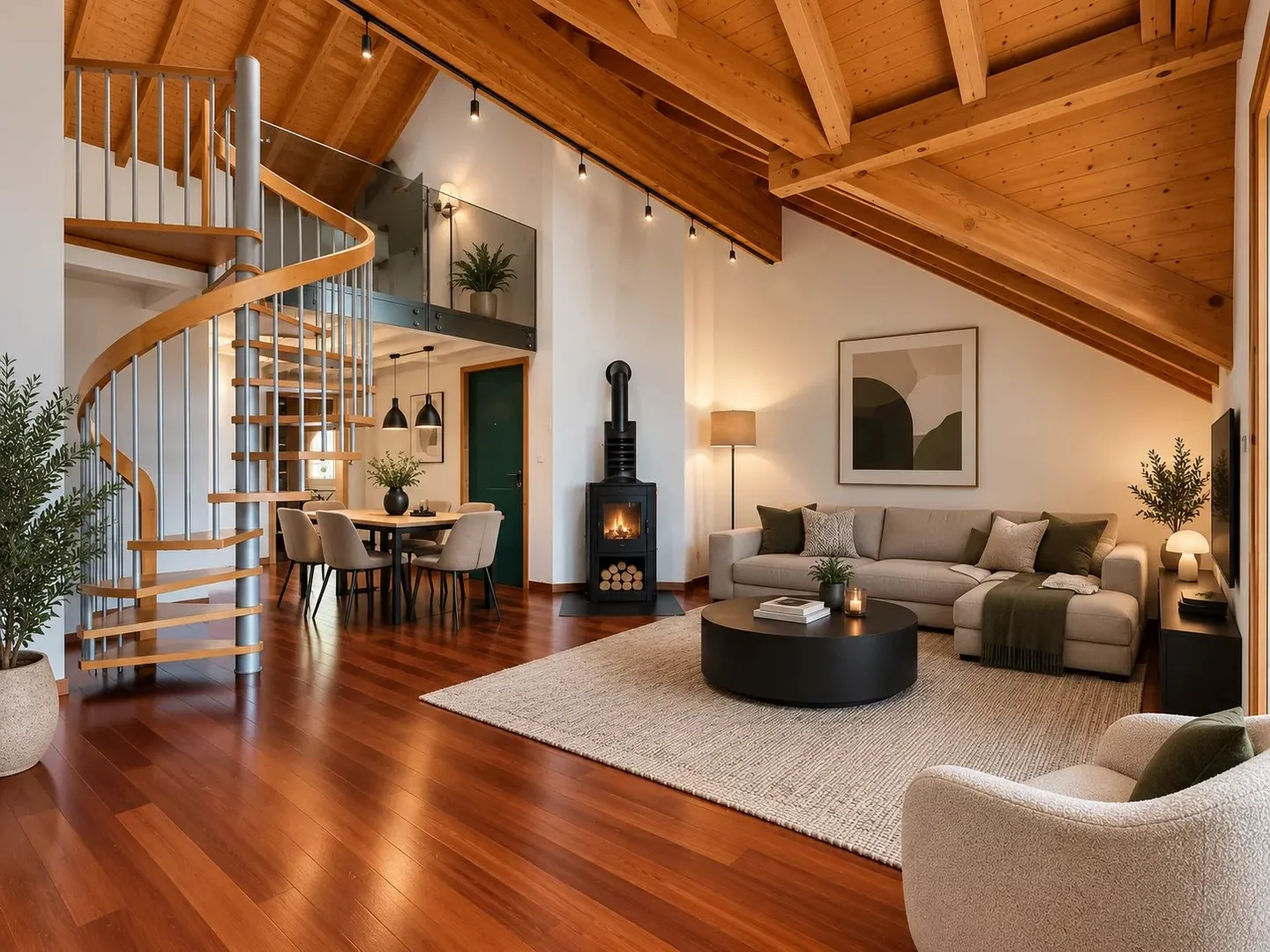 4,5 Zimmer mit Mezzanin - Foto 1 von 6