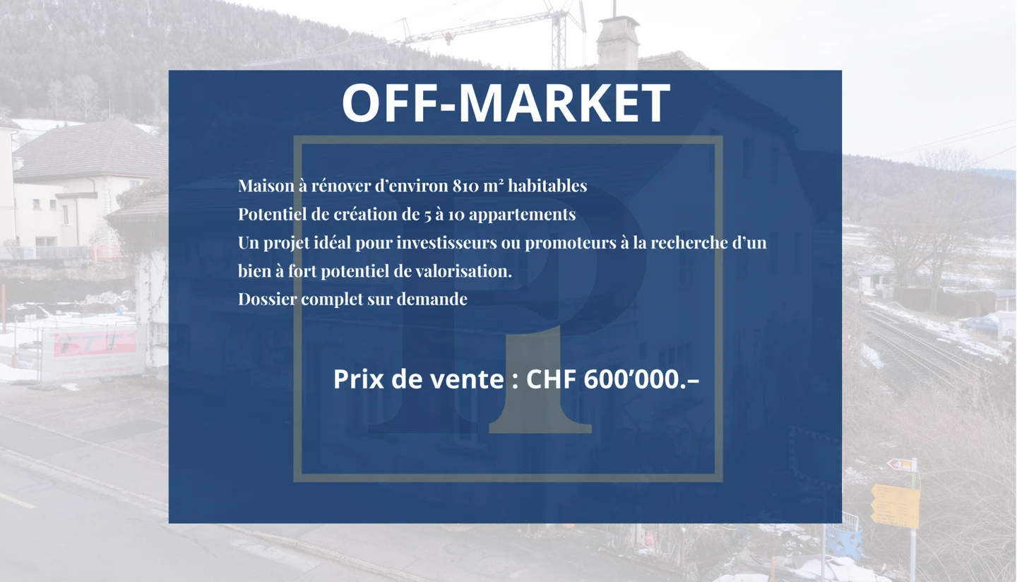 Gebäude zur Umwandlung – Projekt von 5 bis 10 Wohnungen - Foto 1 von 1