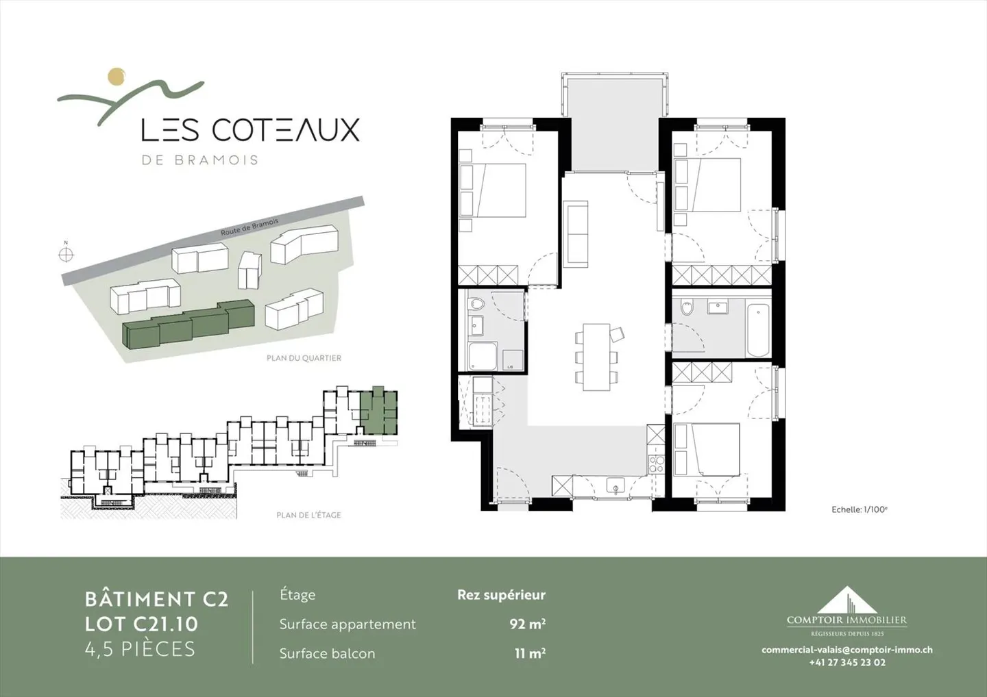 DERNIERS 4.5 PIÈCES A LOUER - DISPONIBLES DÈS LE 01.02.2026 - Foto 12 di 12