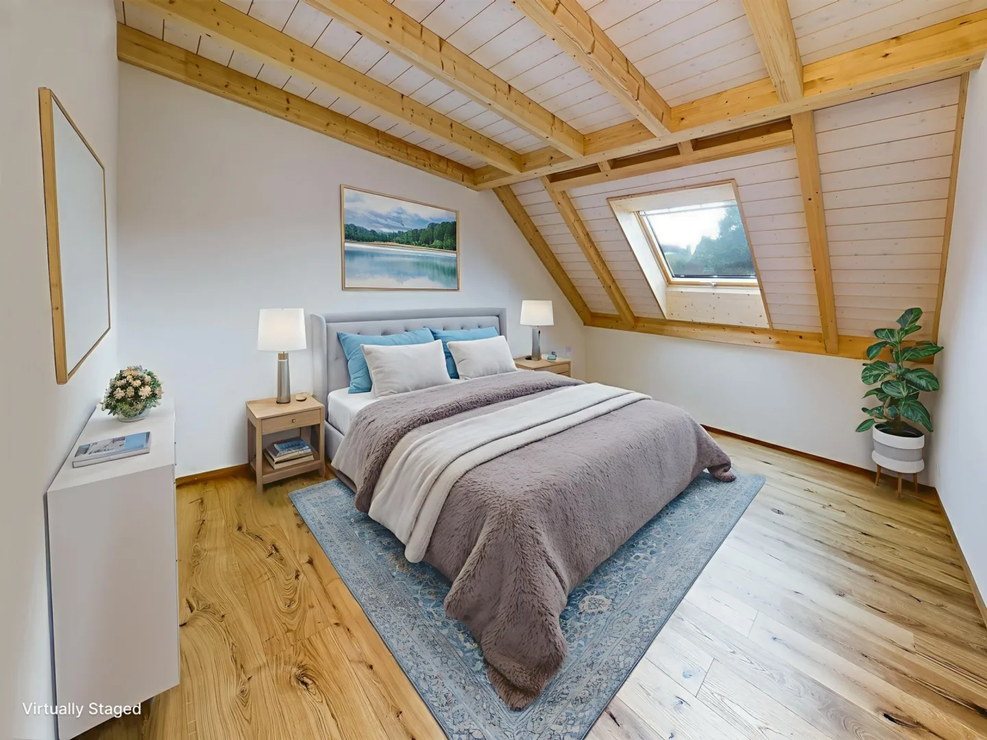 Traumhafte 4.5-Zimmer Dachwohnung in Radelfingen, Kanton BE - Foto 5 von 9