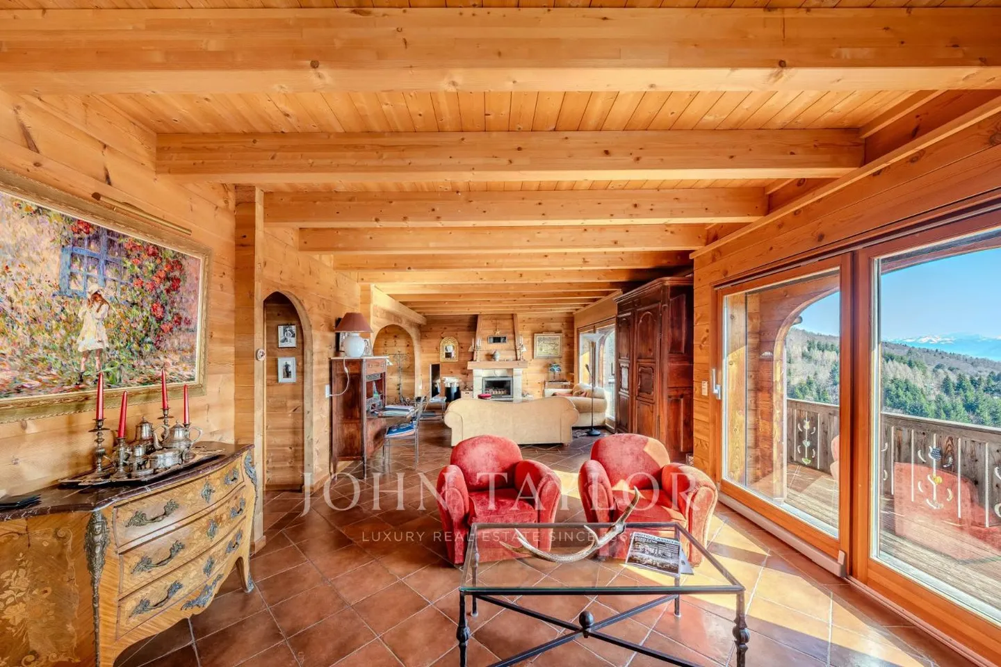 Villa di eccezionale fascino con atmosfera alpina e vista mozzafiato - Foto 7 di 13