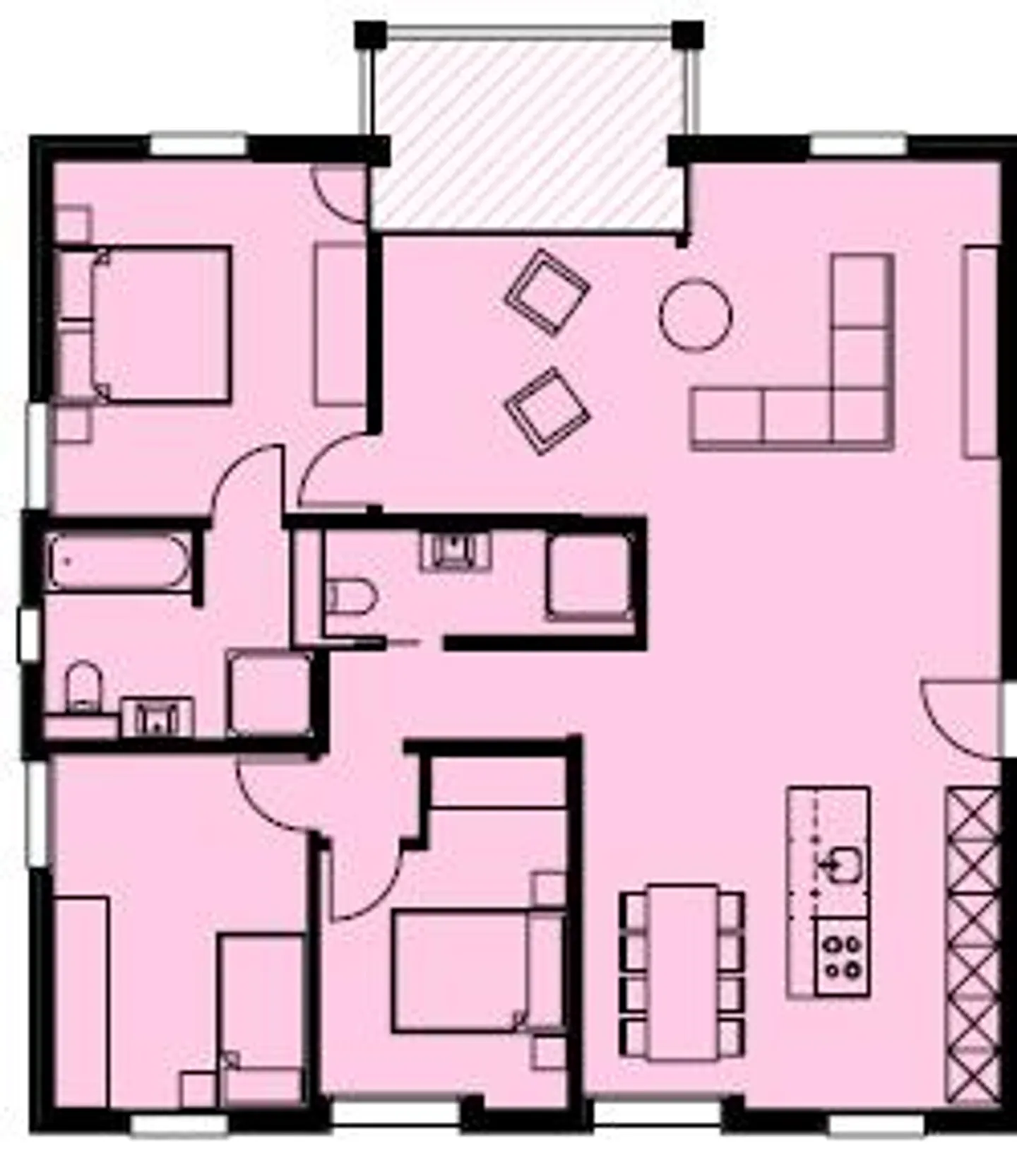 Family-friendly 4.5-room apartment - Photo 8 of 8