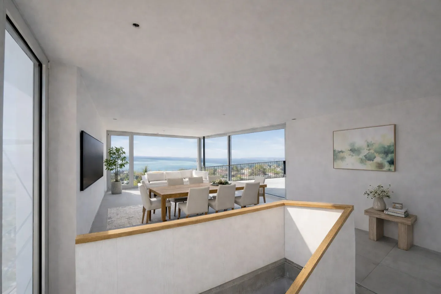 Neue Villa mit spektakulärem Panorama über den See in Lutry - Foto 8 von 12