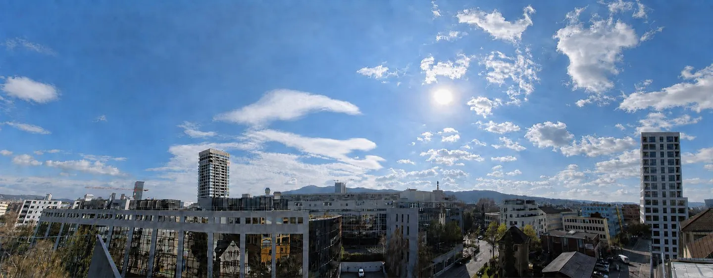 Sun-drenched 4.5-room penthouse apartment with 81 m² terrace - Photo 5 of 13