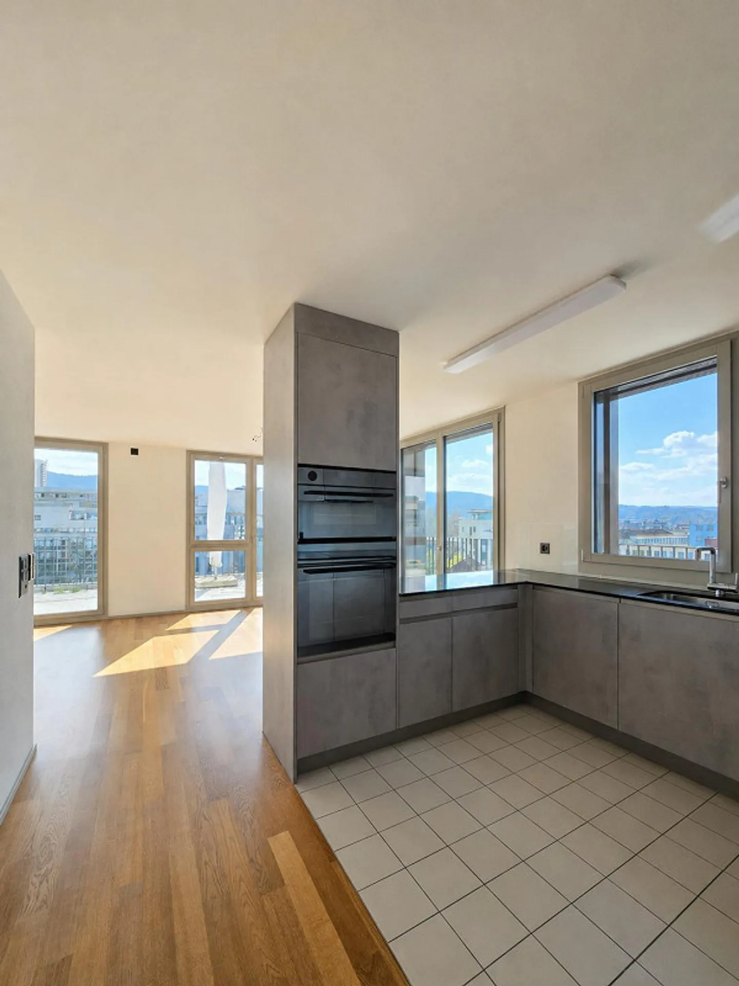 Sun-drenched 4.5-room penthouse apartment with 81 m² terrace - Photo 6 of 13