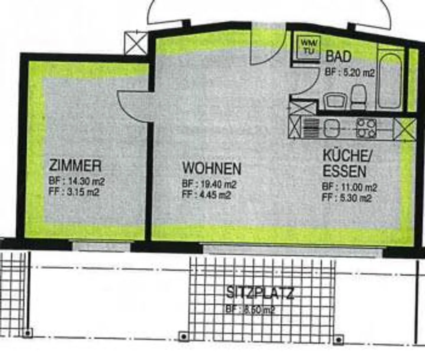 Moderno appartamento 2.5 locali con balcone a Rotkreuz - Foto 7 di 7