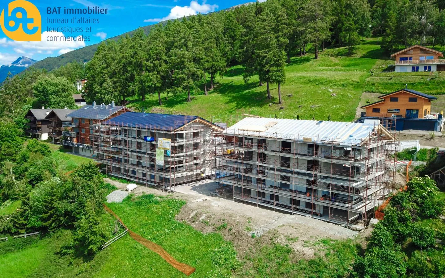 Balcone del Cielo a Nax - Residenze primarie dal monolocale al 4 locali, attualmente in costruzione, con fine lavori prevista per l'inverno 2026/2027 - Foto 2 di 10