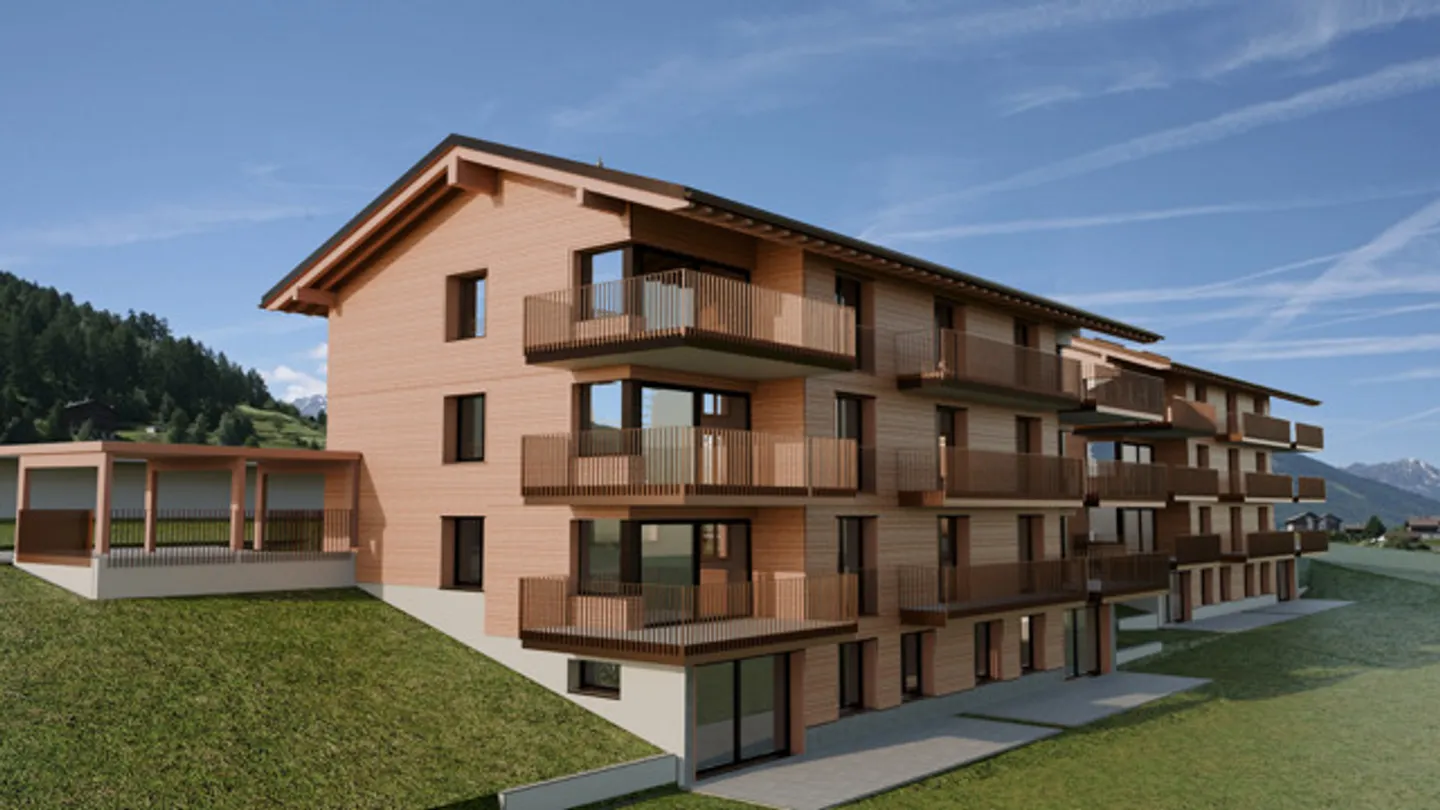 Balcone del Cielo a Nax - Residenze primarie dal monolocale al 4 locali, attualmente in costruzione, con fine lavori prevista per l'inverno 2026/2027 - Foto 4 di 10