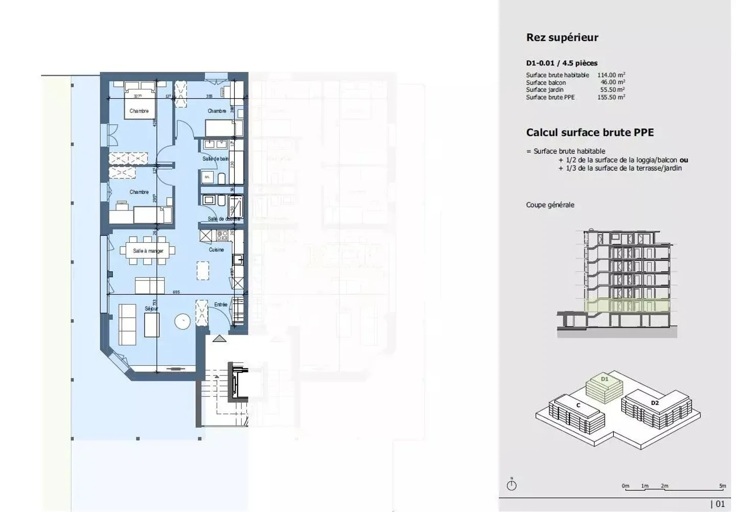 Magnificent ground floor apartment with garden - Photo 9 of 9