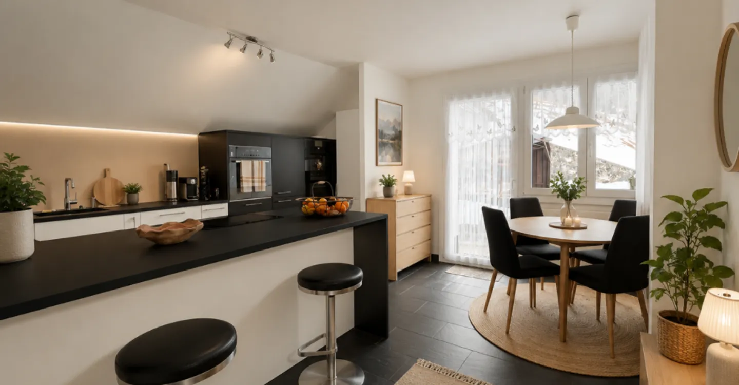 Schönes Familienhaus mit 6 großen Garagen - Foto 5 von 13