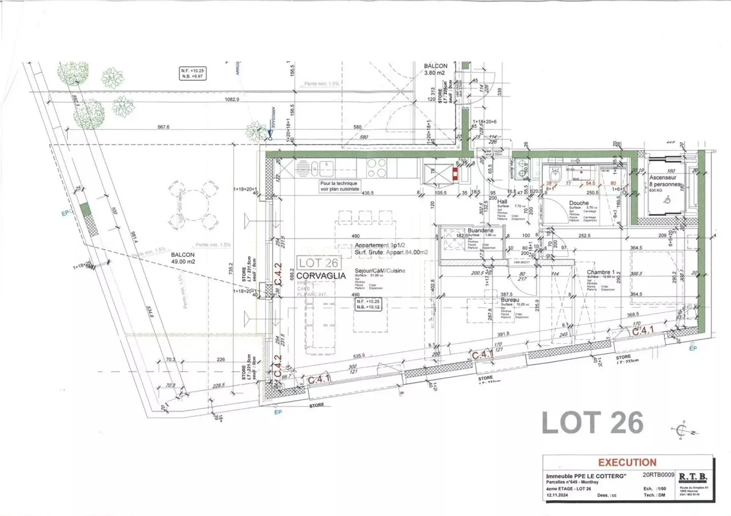 Appartamento 3.5 locali - Foto 10 di 10