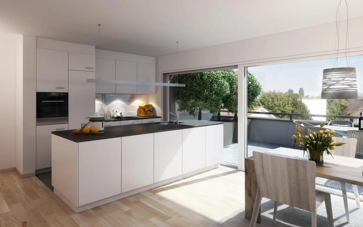 Appartement en attique de 4,5 pièces à Allschwil - Photo 3 sur 6