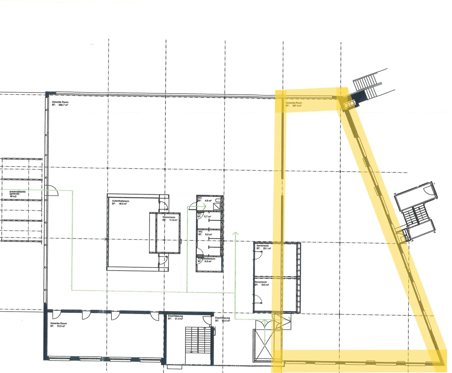 Spazio ufficio in affitto - Foto 5 di 7