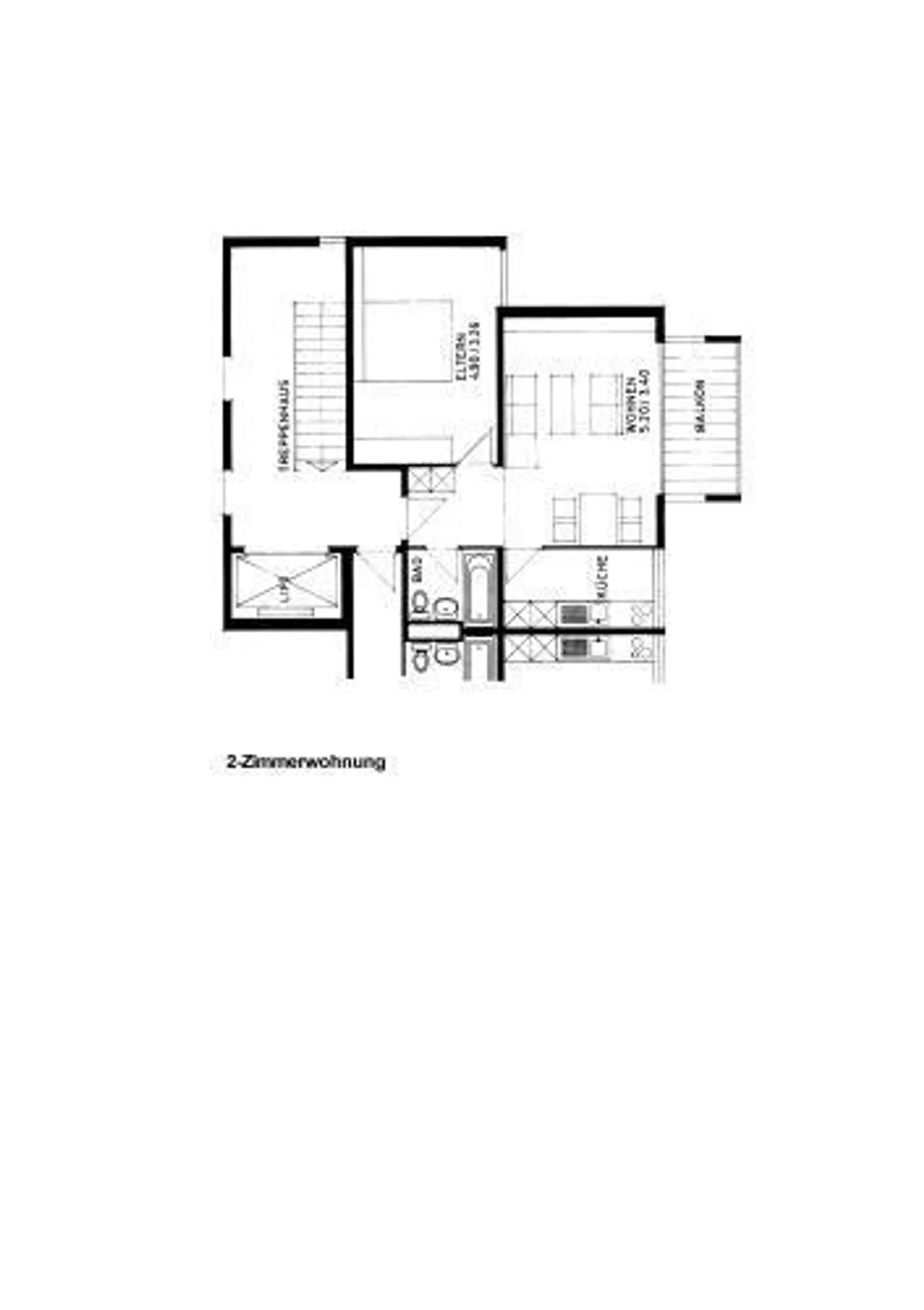 2-room apartment with a view - Photo 7 of 7