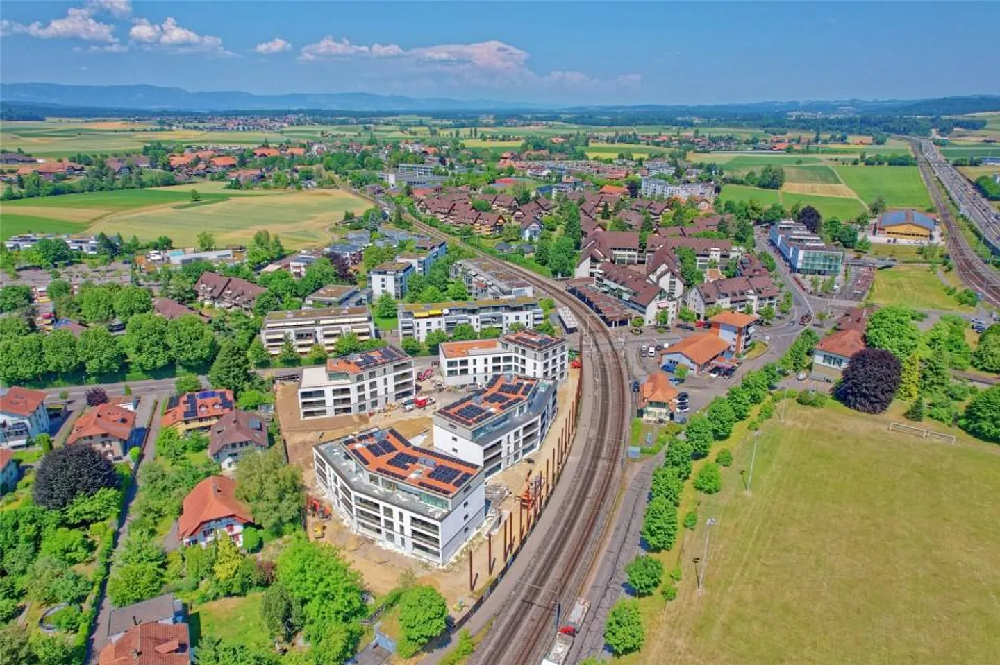 NEUBAU Viermoos - Vivere nella migliore posizione centrale di Urtenen-Schönbühl - Foto 3 di 13