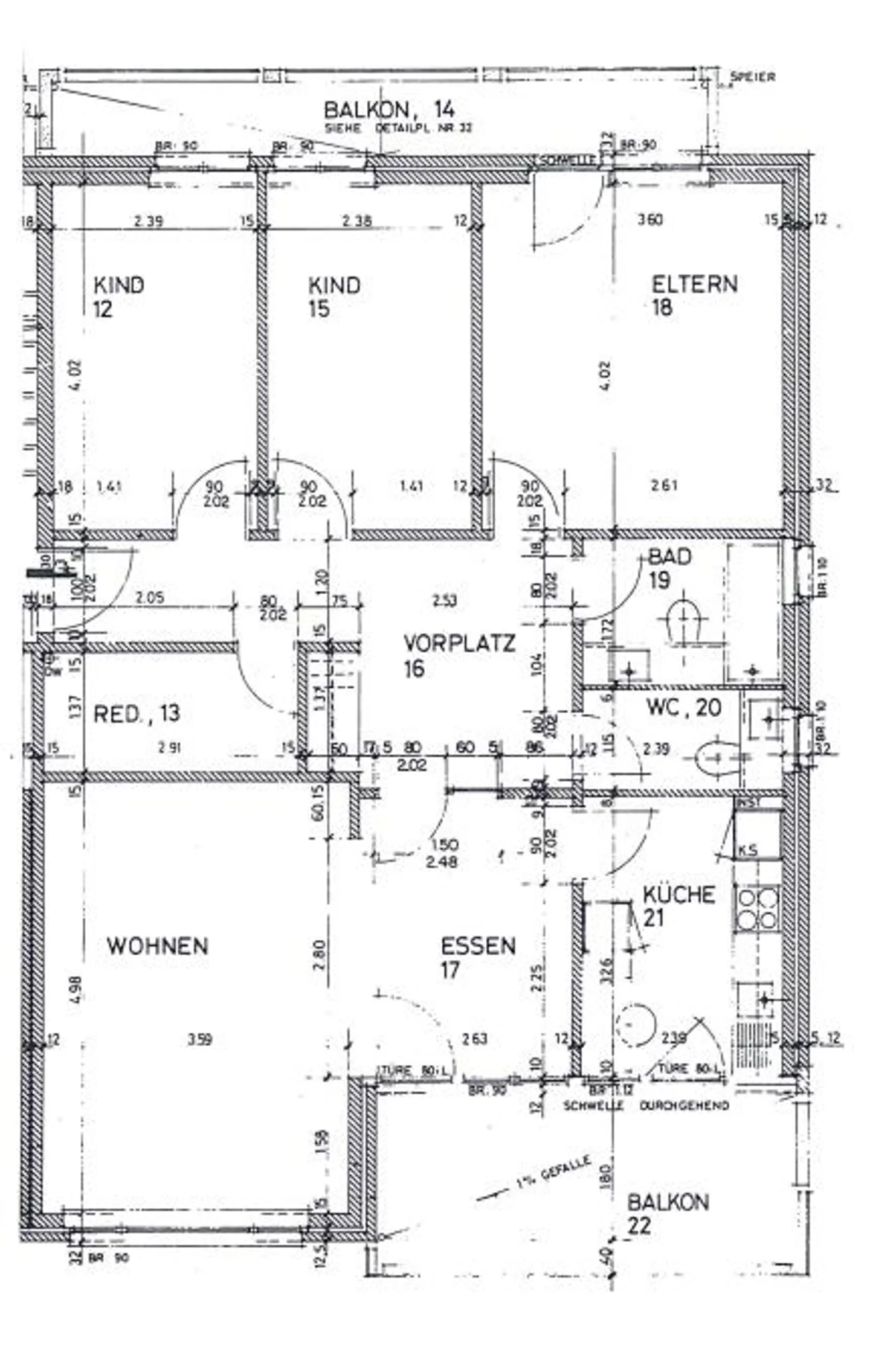 Spacious 4.5-room apartment with renovated kitchen and bathroom - Photo 10 of 10
