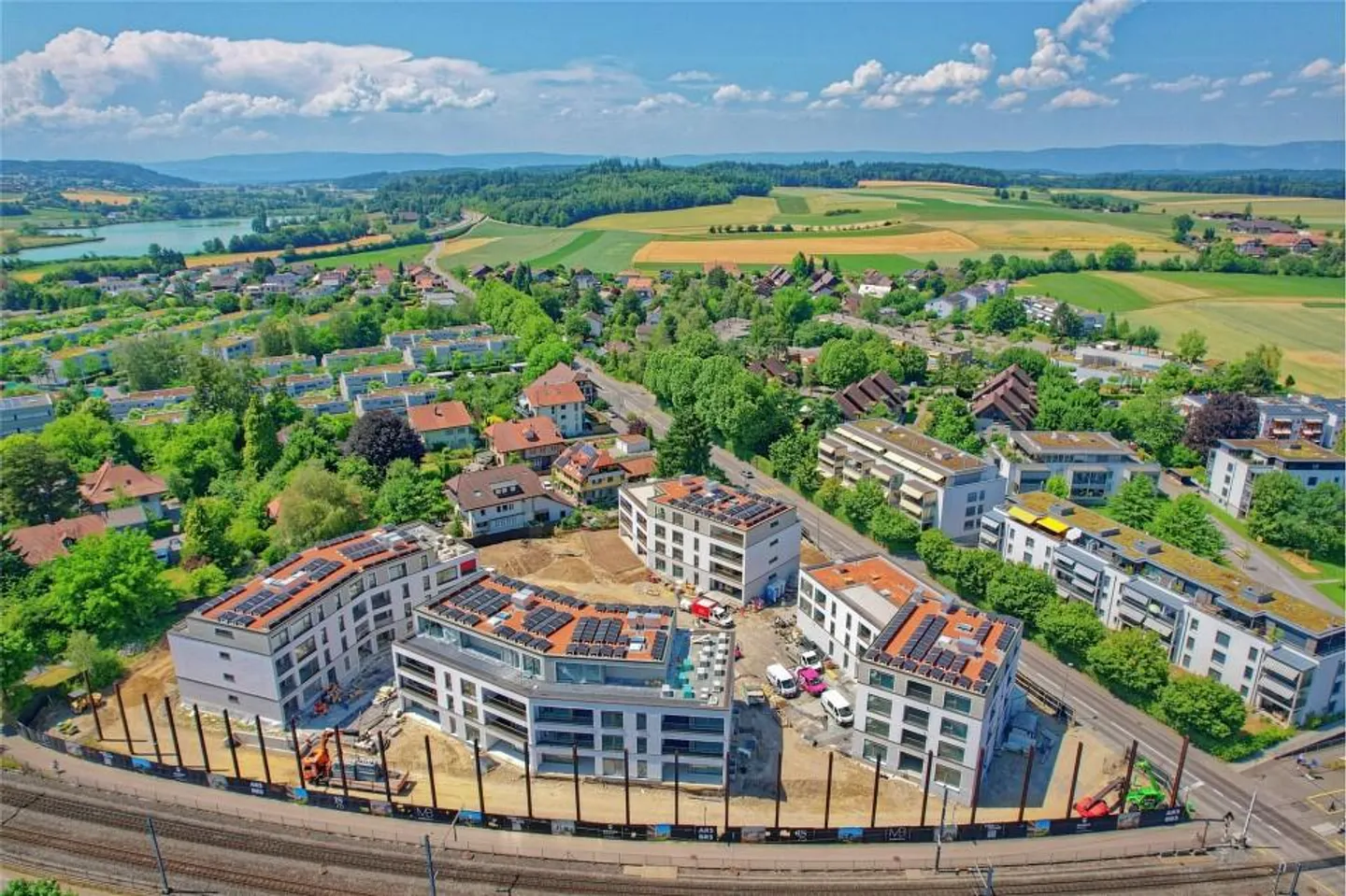 NEUBAU Viermoos - Vivere nella migliore posizione centrale di Urtenen-Schönbühl - Foto 3 di 13
