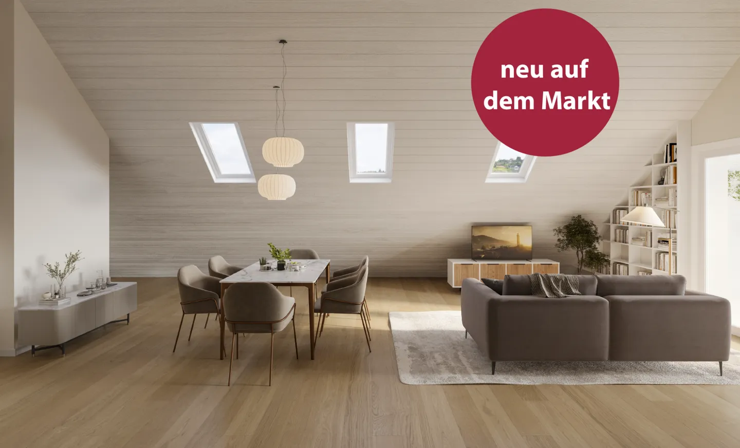 «Charmantes Wohnen mit hohen Räumen» - Foto 1 von 8