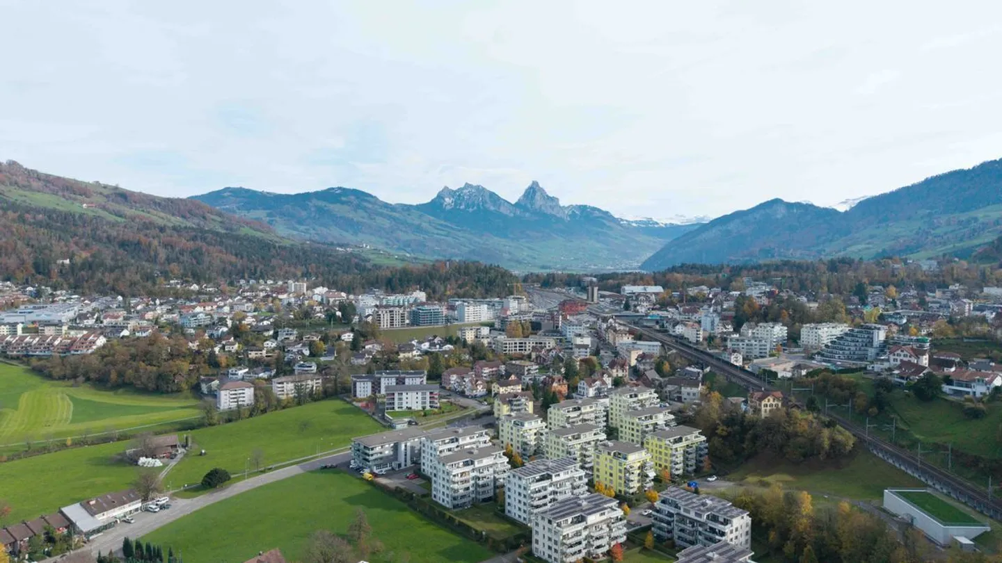 Modernes Apartment in Arth - Foto 12 von 12