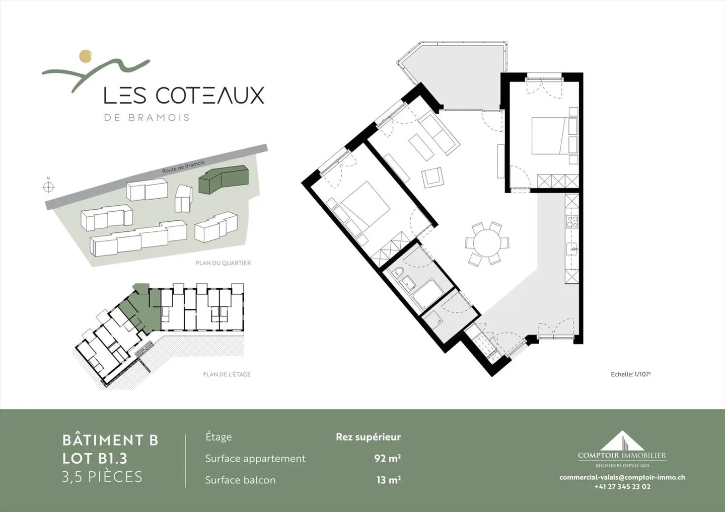 ULTIME DISPONIBILITÀ - 3.5 STANZE IN AFFITTO A BRAMOIS dal 01.04.2026! - Foto 12 di 13