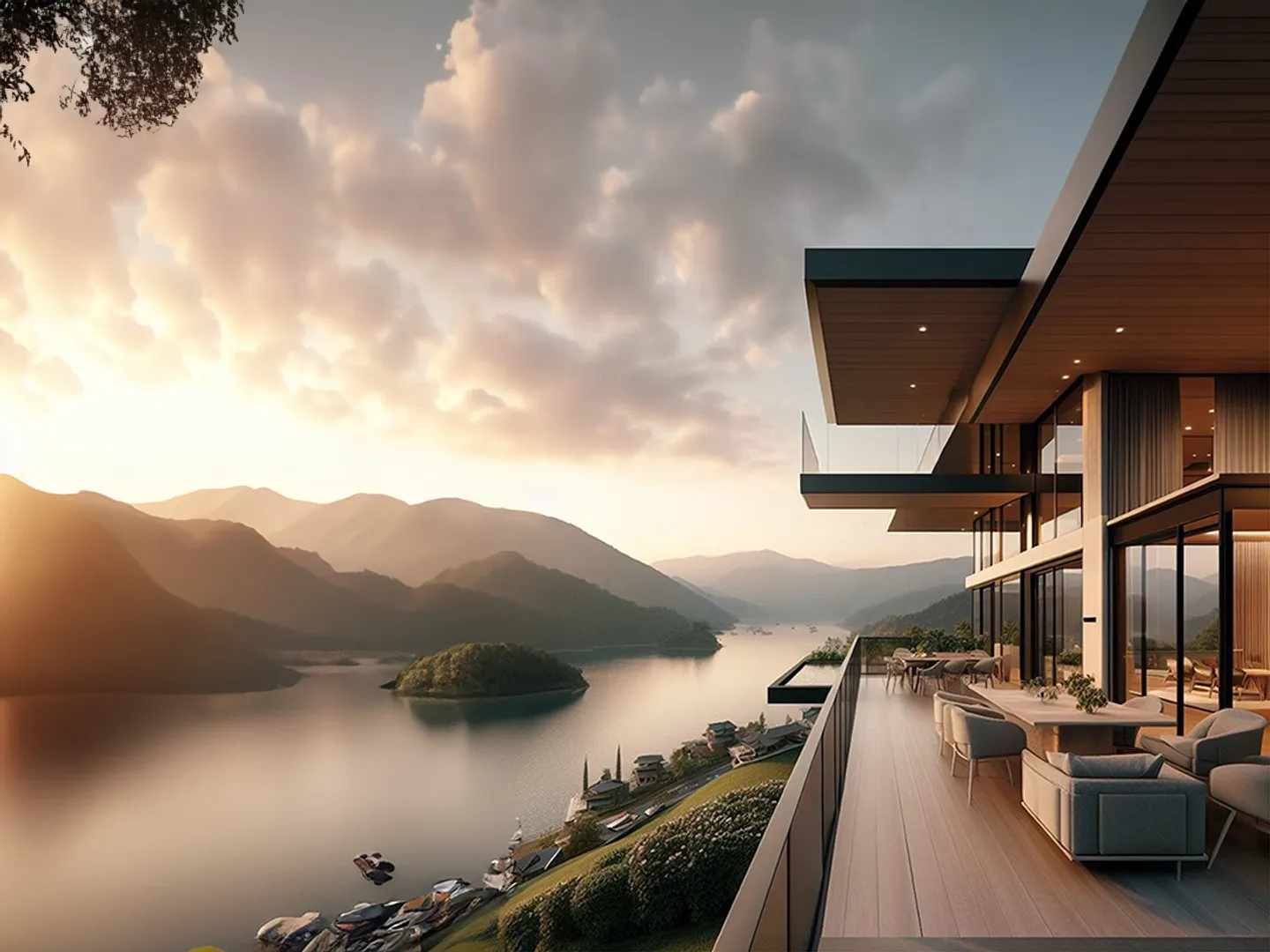 Modern Villa with Lake View - Photo 1 of 12