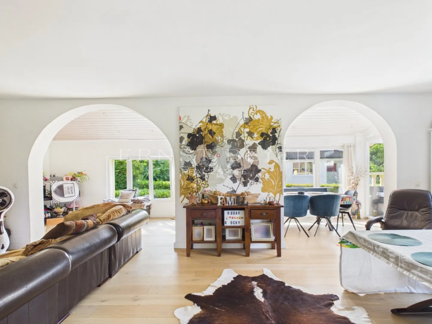 Spacious family home with garden, terraces in Founex - Photo 2 of 13