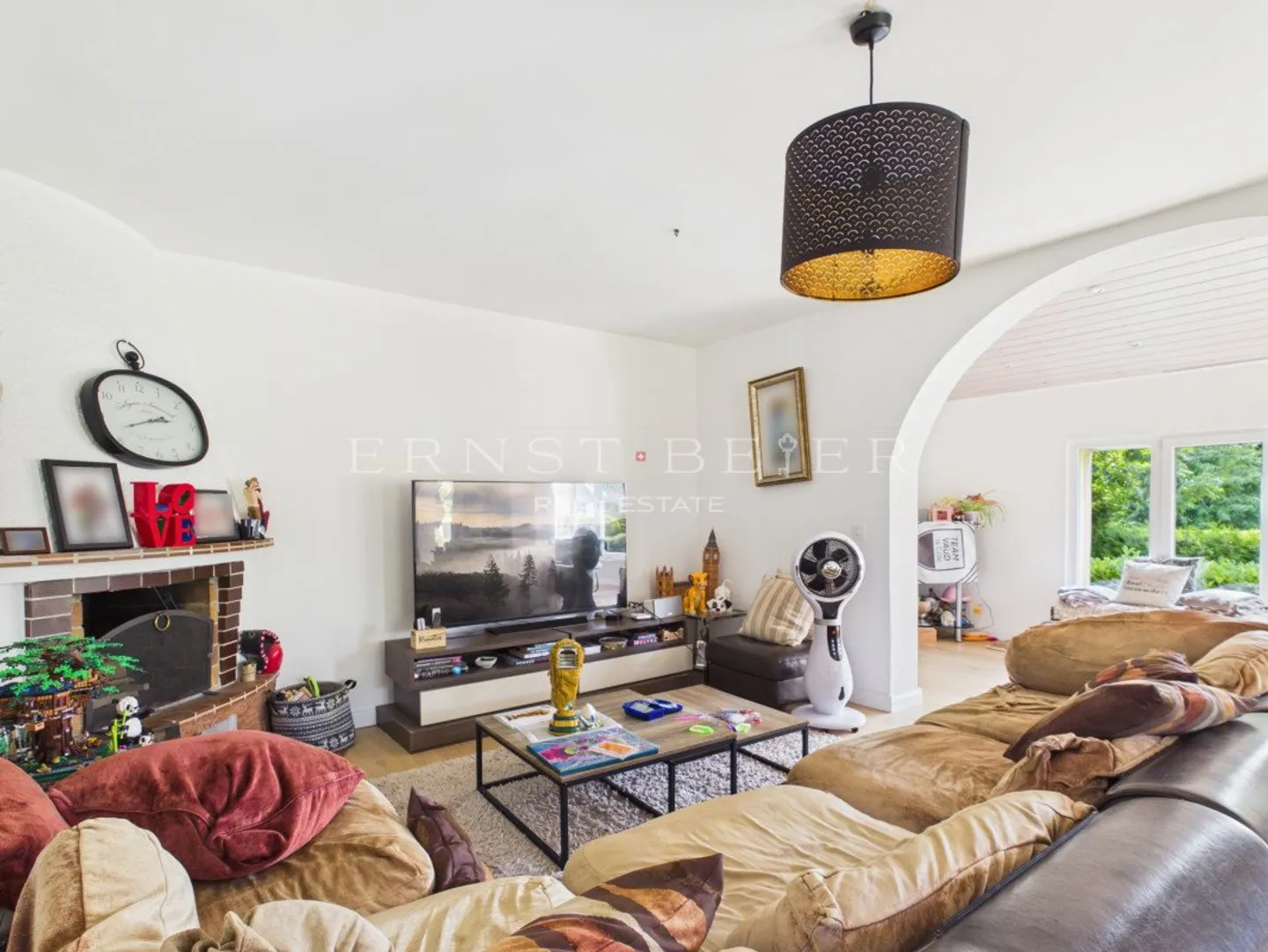 Spacious family home with garden, terraces in Founex - Photo 3 of 13