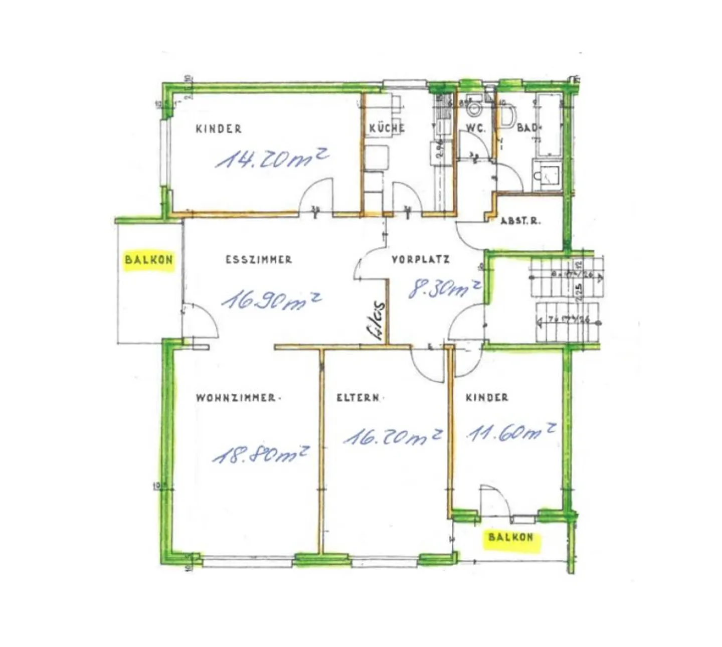 Affordable 4.5-room apartment - quietly located and in greenery - Photo 12 of 12