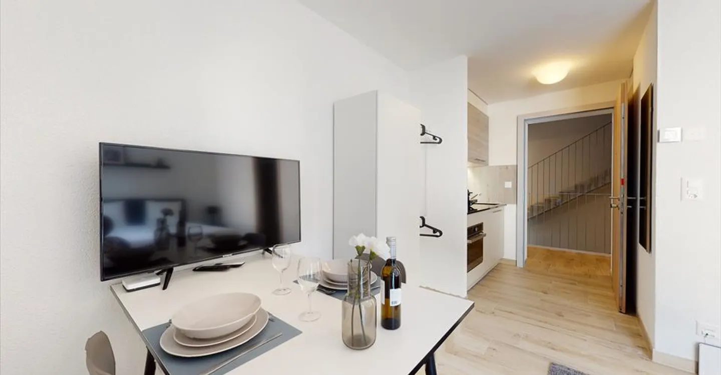 Studio moderne à Aigle - Photo 5 sur 12