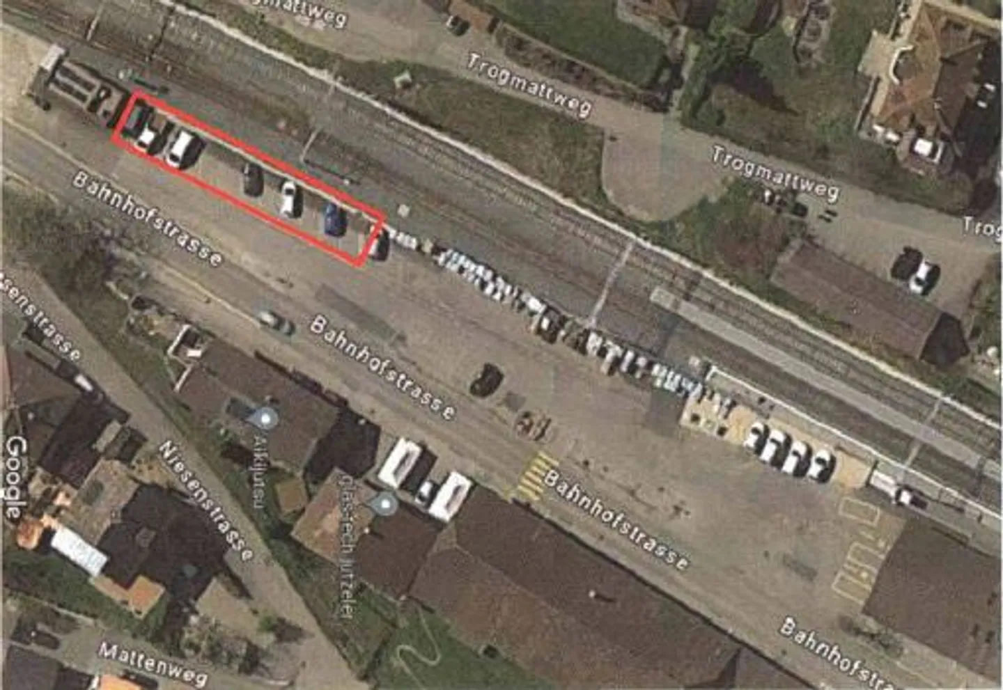 Posto auto direttamente alla stazione di Grosshöchstetten - Foto 1 di 1