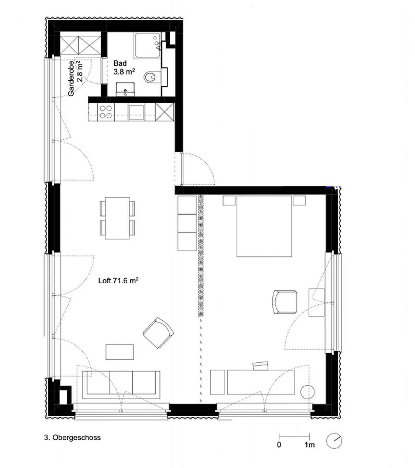 Studio Living Loft Apartment - Photo 3 of 11