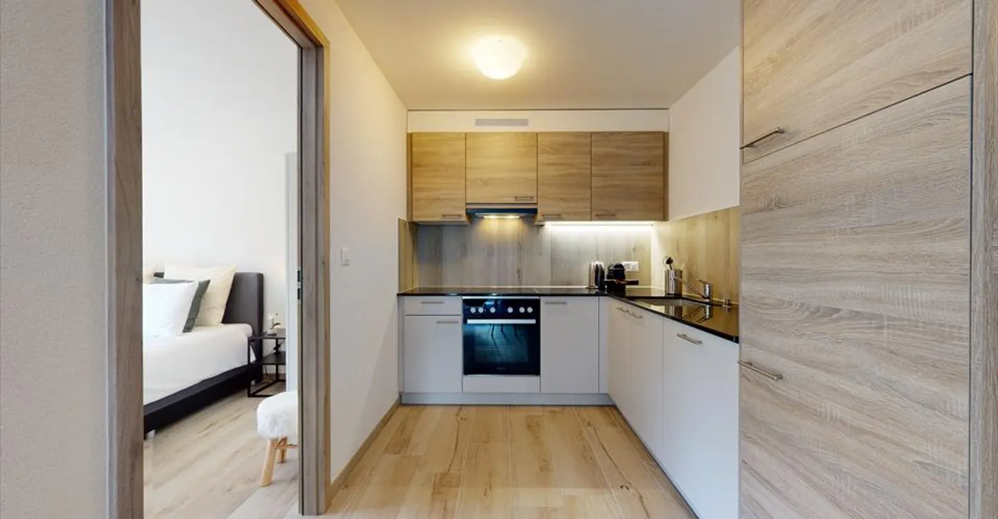 Appartamento moderno completamente arredato ad Aigle - Foto 5 di 13