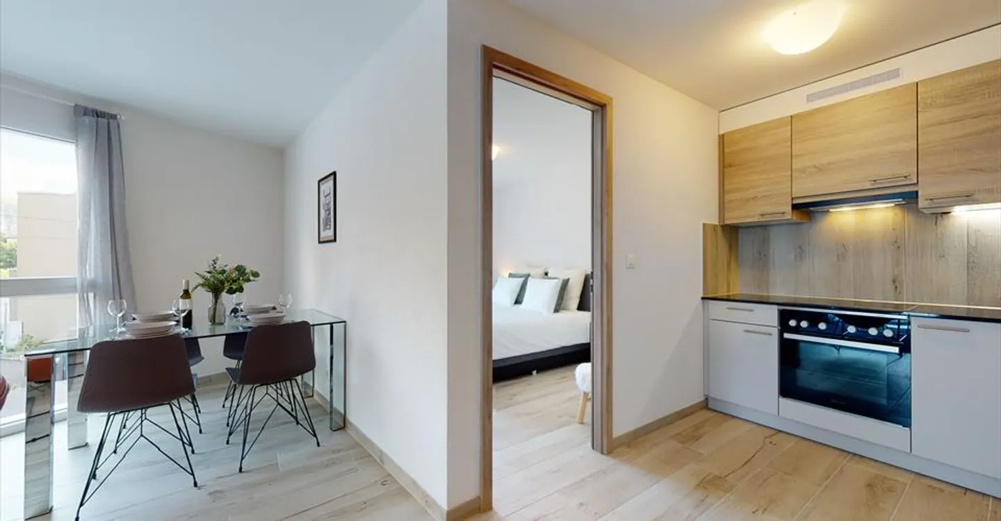 Appartamento moderno completamente arredato ad Aigle - Foto 7 di 13