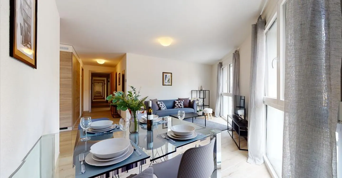 Appartamento moderno completamente arredato ad Aigle - Foto 8 di 13