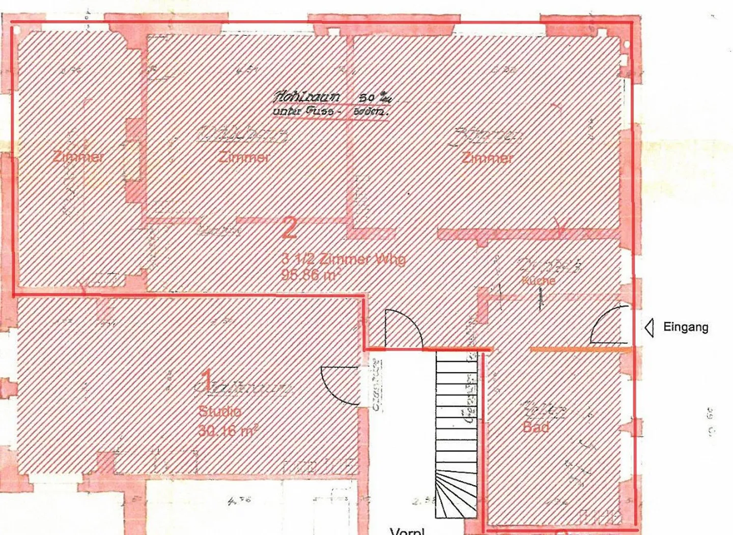 Appartement 3.5 pièces avec coin jardin idyllique - Photo 9 sur 9