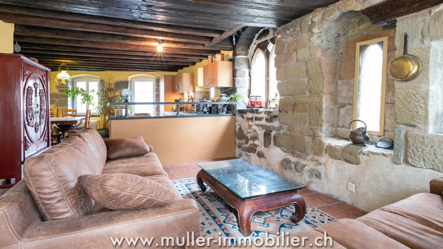 Historical House, superbly renovated, with 2 apartments in Moudon - Photo 1 of 15