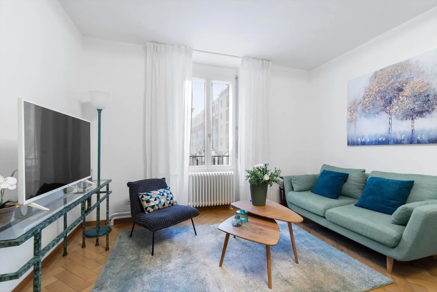 ✨ Geräumige möblierte 1-Zimmer-Wohnung zur Miete in Genf –  Nähe Cornavin & Einkaufsmöglichkeiten ! ✨ - Foto 3 von 8