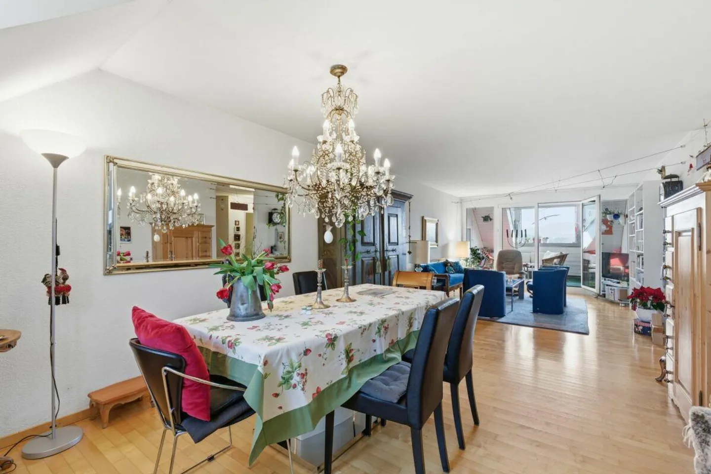 Maisonette en duplex ensoleillée de 3,5 Z' avec vue dégagée et 1 EHP - Photo 4 sur 13