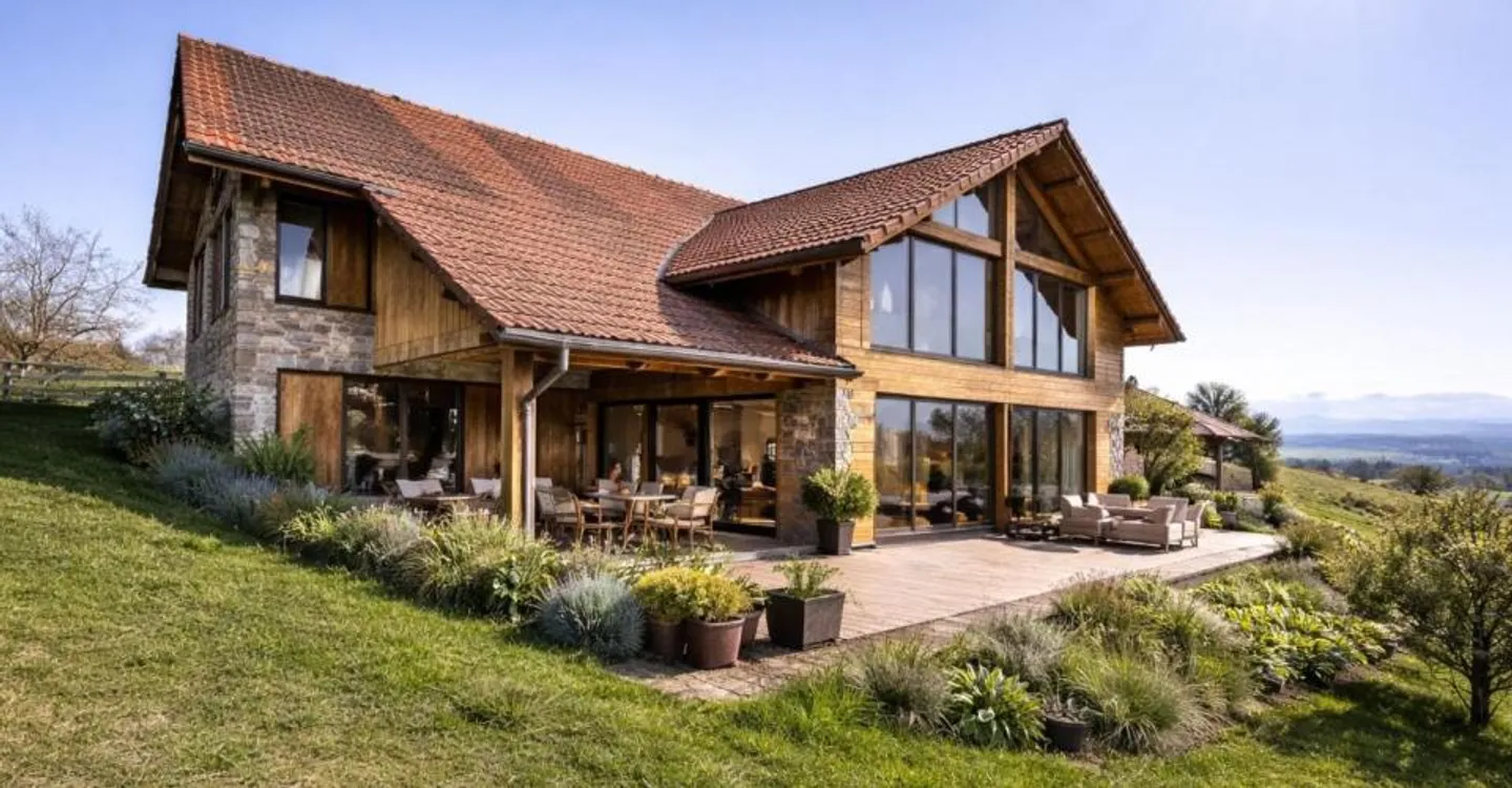 GRUNDSTÜCK MIT GROSSER LANDWIRTSCHAFT UND ÜBERDACHT, DAS IN WOHNRAUM UMGEWANDELT WERDEN KANN ODER DAS EG FÜR EINE AKTIVITÄT UND IHRE WOHNUNG IM OBERGESCHOSS ODER MEHRERE FAMILIEN? - Foto 1 von 10