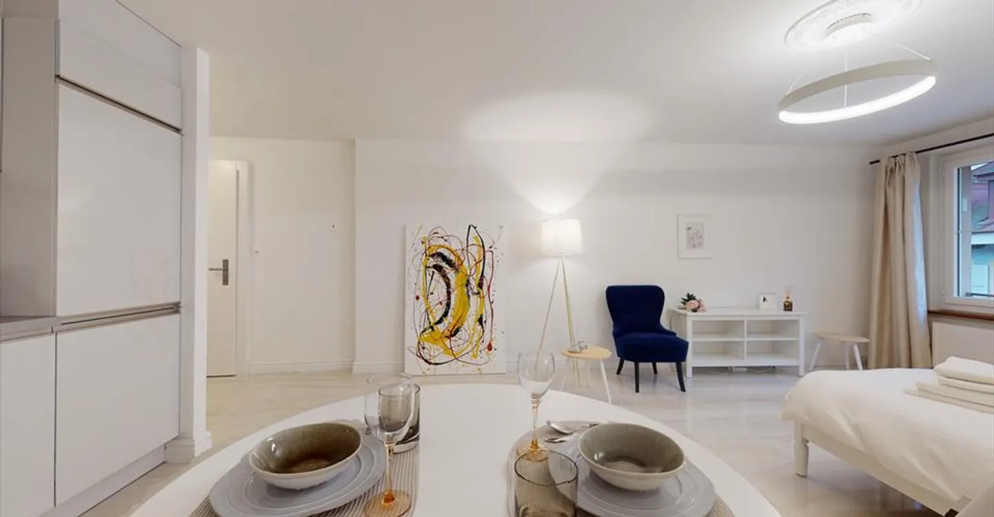 Modernes, möbliertes und luxuriöses Studio in Boudry - Foto 10 von 13