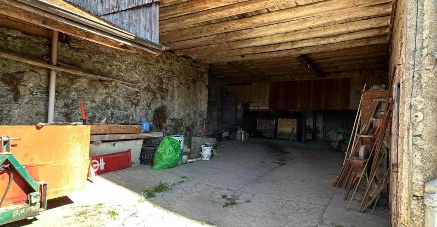 GRUNDSTÜCK MIT GROSSER LANDWIRTSCHAFT UND ÜBERDACHT, DAS IN WOHNRAUM UMGEWANDELT WERDEN KANN ODER DAS EG FÜR EINE AKTIVITÄT UND IHRE WOHNUNG IM OBERGESCHOSS ODER MEHRERE FAMILIEN? - Foto 10 von 10