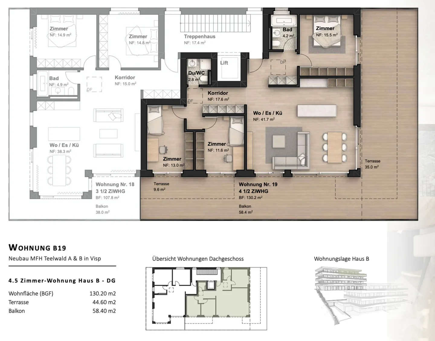 Appartement neuf de 4,5 pièces en hauteur privilégiée - Photo 12 sur 12