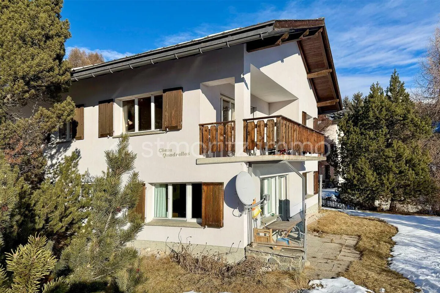 Chesa Quadrellas - Maison de vacances indépendante dans un emplacement de choix en pente avec ... - Photo 1 sur 18