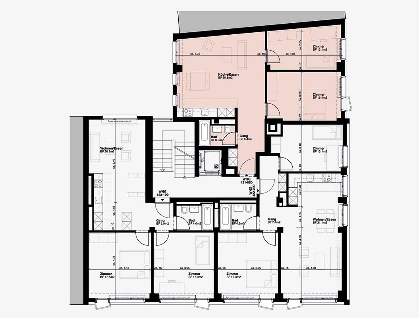 Bright modern 3.5 room apartment in the heart of Lucerne - Photo 10 of 10