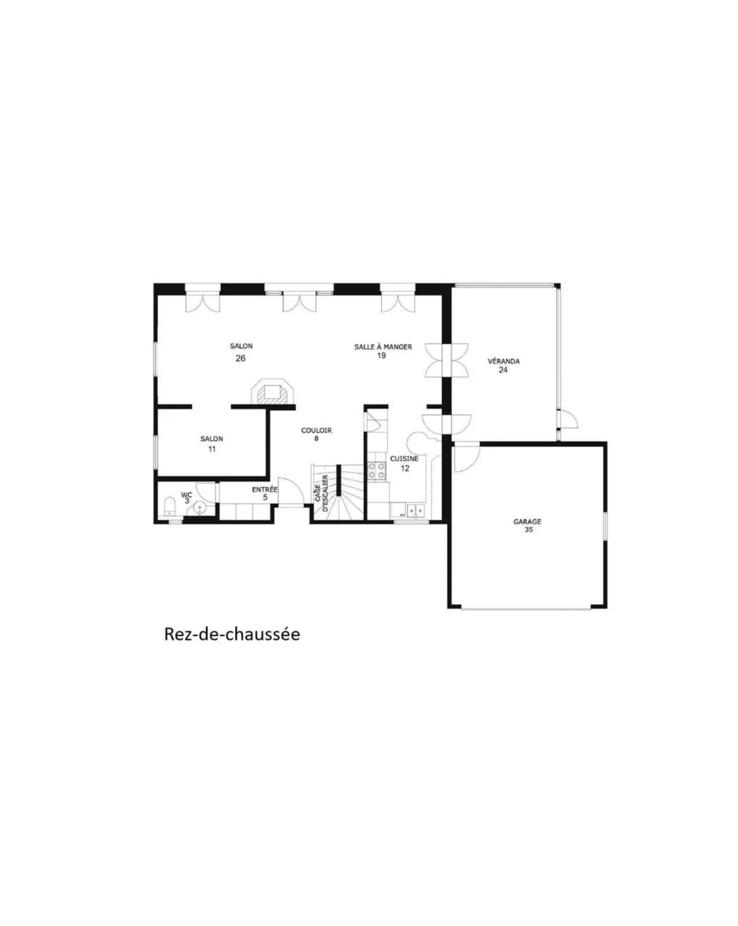 Magnifica villa individuale con 6,5 stanze, terrazze e giardino - Foto 10 di 13